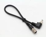 OEM Screw Locking 90 Degree Right Angle 5V 12V Male to Female 5.5x2.1mm 5.5X2