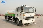 8.25R16 Sinotruck Howo 10 Cbm Water Sprinkler Truck Euro 3 Engine