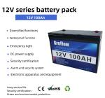Lifepo4 Battery Pack 12v 50Ah 100Ah 150Ah 200Ah 300Ah 12 Volt Lithium Battery