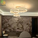 Luxury Modern Crystal Chandelier – French Style Pendant Light for Living Room ,
