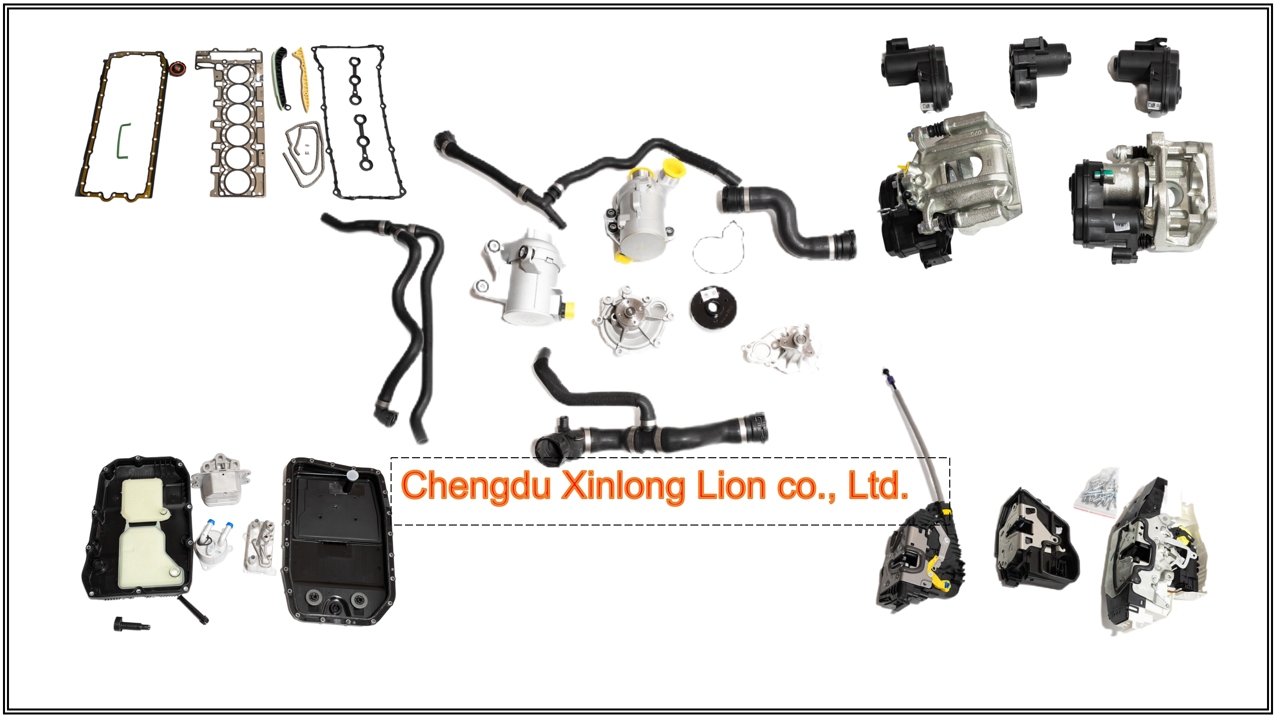 Automotive Cooling System Engine Water Pump Auxiliary Pump For BMW E90 OE 64116928246