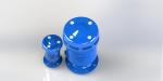 Stainless Steel Air Pressure Relief Valve For Waste Water System Thread And