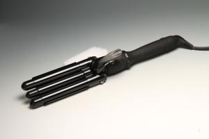 Wholesale Triple Wave curling iron JR-266-19# balck from china suppliers