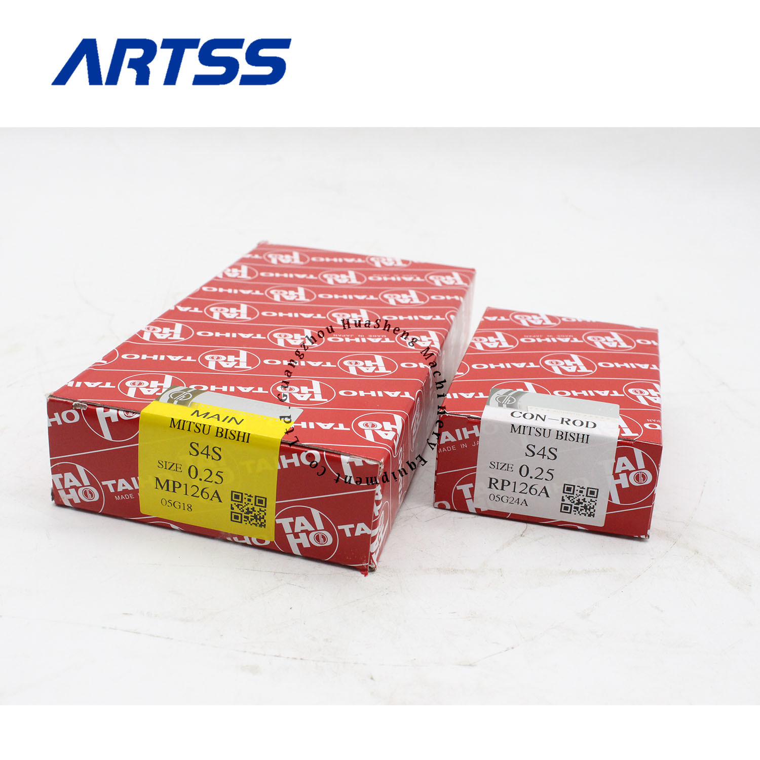 Diesel Engine DAIDO S4S Over Sizes Main & Con Rod Bearing +0.25 / 0.5 / 0.75 For Excavator Spare Parts