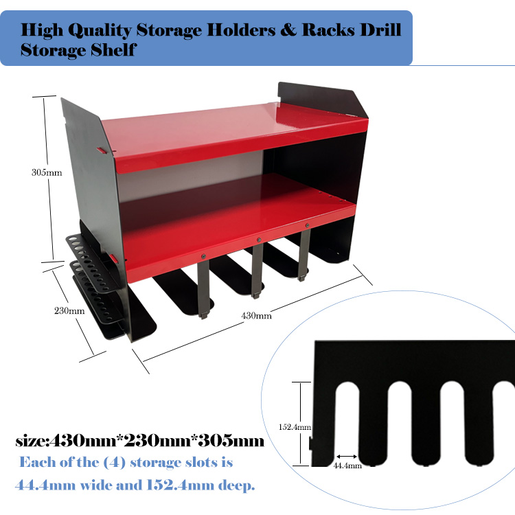 1mm/1.2mm Thickness Wall Mounted Racks The Ultimate Solution for Tools Organization