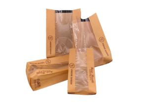 Wholesale Biodegradable Bakery Packaging Bags , Custom Printed Food Packaging Bags from china suppliers