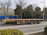 30000kg-40000kg Used Flatbed Semi Trailer 30-40 Tons Used Trailers