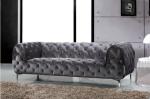 Hot sale velvet chesterfield sofa tufted upholstery blue velvet event rental