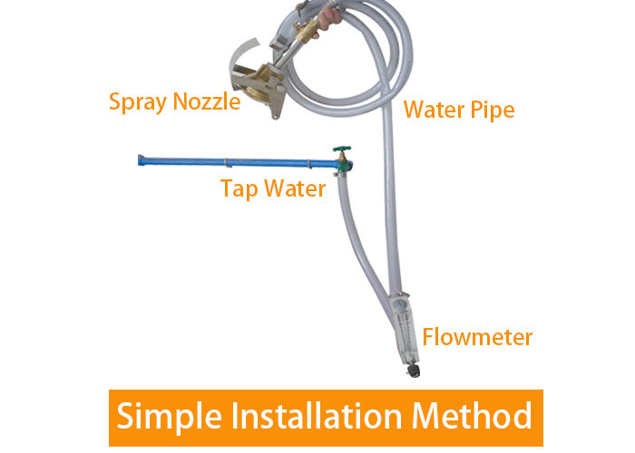 IEC 60598-1 IPX3/4 Spray Nozzle For Water Ingress Protection Of Electrical Enclosures Test