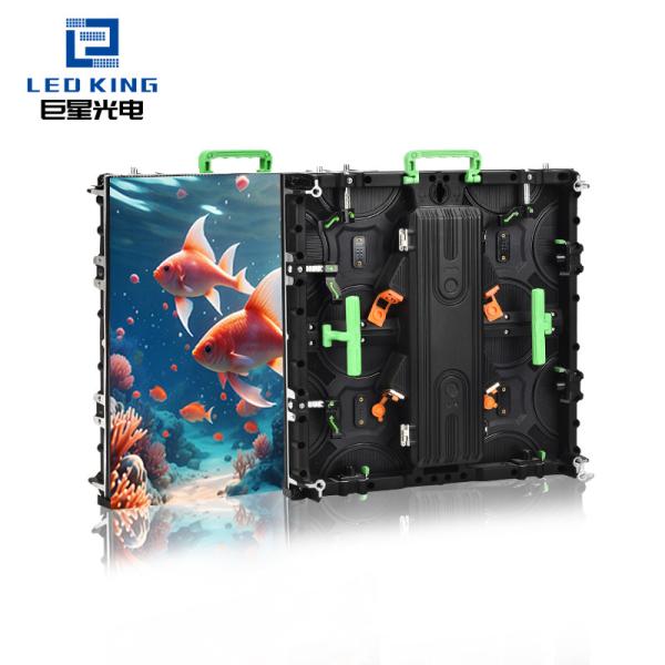 LEDKING 1.53MM Black Diamond Lamp Indoor Full Color LED Screen Module 1/40 Scan