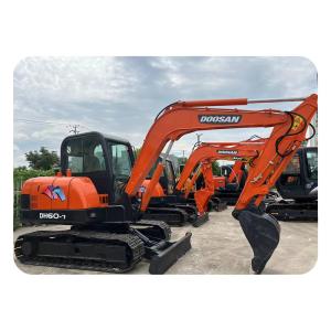 Wholesale Used Doosan DH60-7 Mini Excavator Used Doosan Hydraulic Crawler Excavator from china suppliers