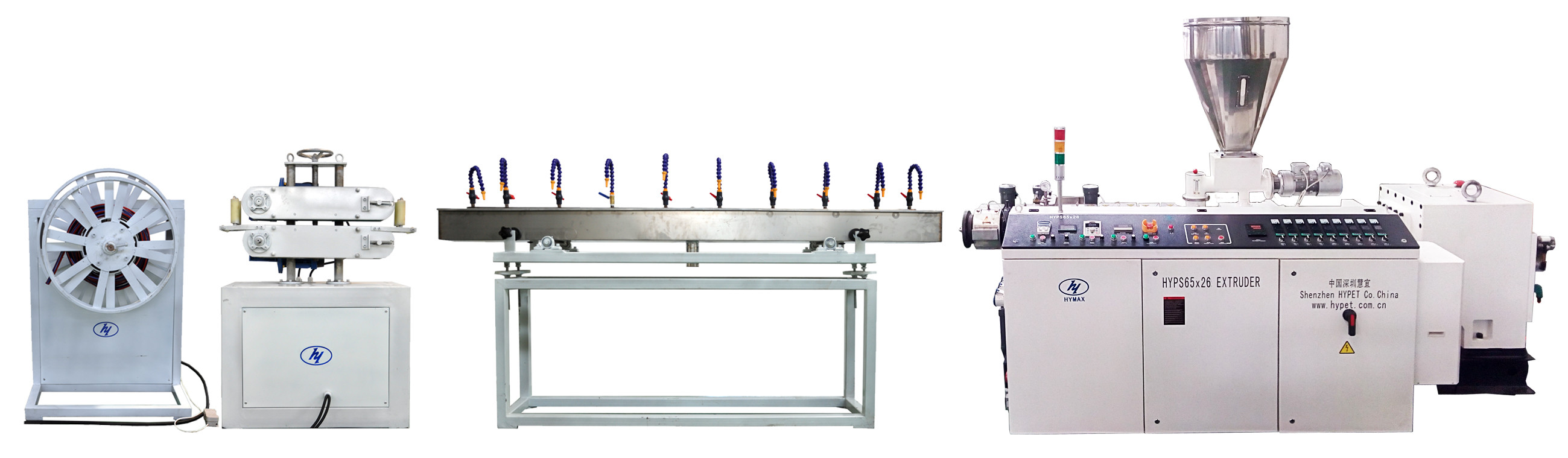 PVC flexible soft tube transparent garden pipe 10-38mm extrusion making machine production line with SJ75/30 Extruder
