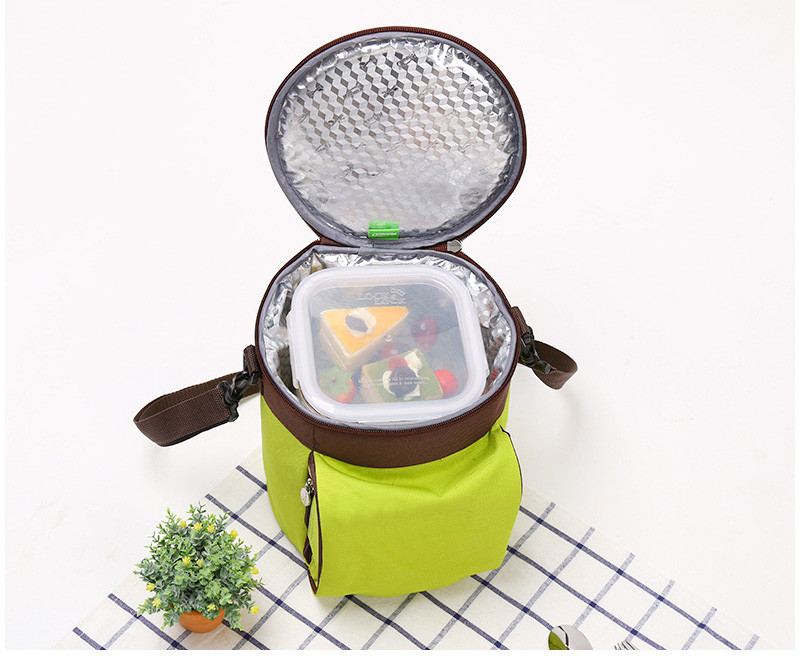 Outdoor Lunch Insulated Shoulder Food Picnic Cooler Bag