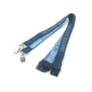Wholesale Two Tone Jacquard Badge Neck Strap , Eco - Friendly Custom Neck Lanyard from china suppliers