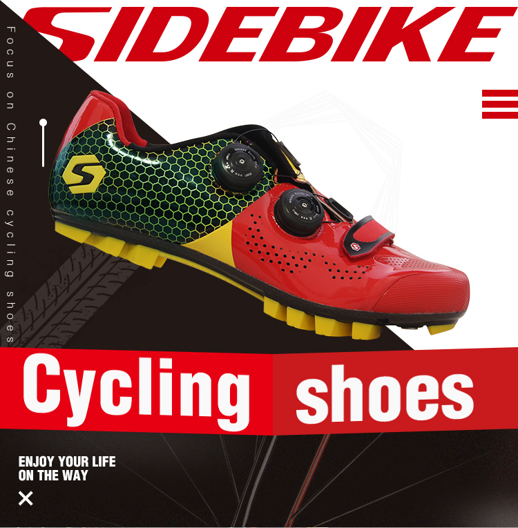 Non Slip Casual Mountain Bike Shoes Sole Air - Flow Vents Design Dirt Resistant
