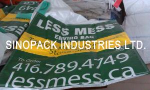 Wholesale U-panel BOPP laminated bags , PP Jumbo Bags inside with corner loops from china suppliers