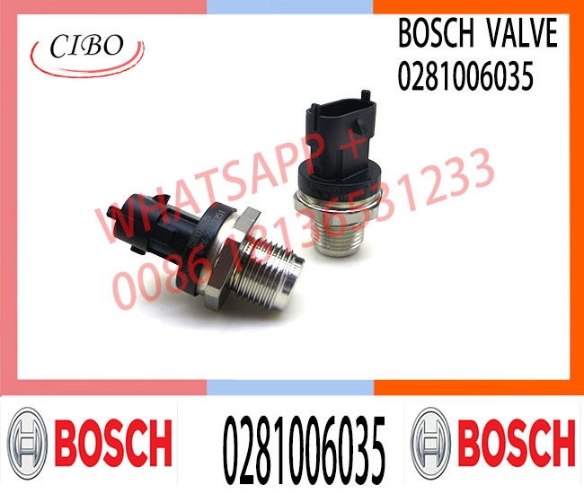 Haoxiang New Neutral Fuel Rail Pressure Sensor 0281006035 For Grand Santa Fe Ix35 Ix55