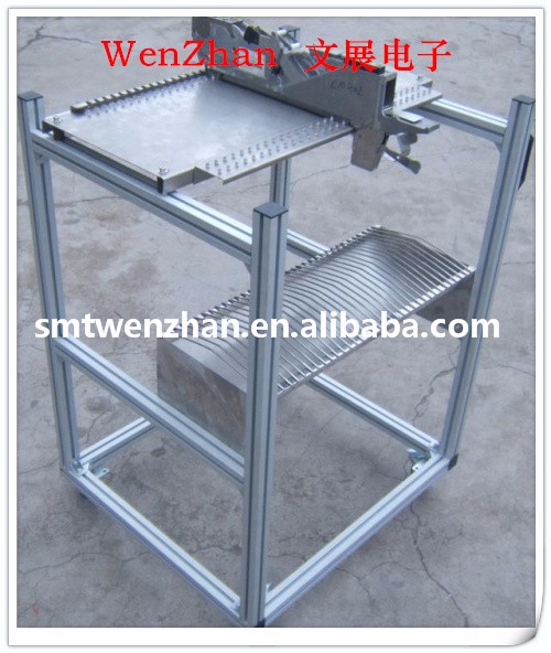 PANASERT CM402 CM602 SMT Feeder Carts Silver Color Stainless Steel