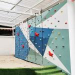 Commercial Playground Rock Climbing Wall ODM Available Reinforced Material