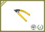 Yellow Color Fibre Optic Cable Stripping Tools 2 Port Fiber Optic Striper