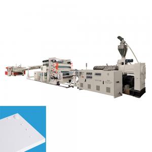 Wholesale Plastic Sheet Extrusion Machine / Pvc Sheet Extrusion Line 1220 x 2440 from china suppliers