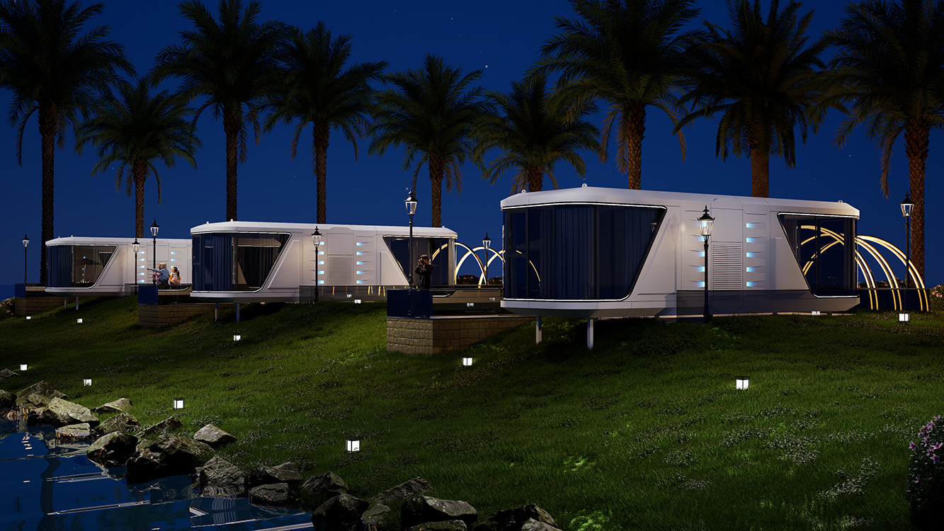 Eco Smart K7 Space Capsule Sustainability Meets Futuristic Living