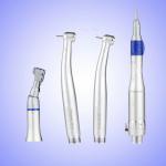 2 Holes Type Dental Handpiece Turbines With 3 Way Water Spray Low Noise
