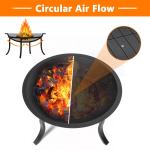 Stocked Portable Smokeless Fire Pit for Outdoor Camping Holiday Selection
