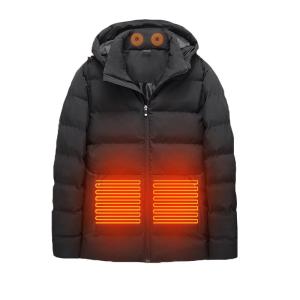 Wholesale Electric Warm Heated Down Jacket Graphene Usb Charging Washable Coat from china suppliers