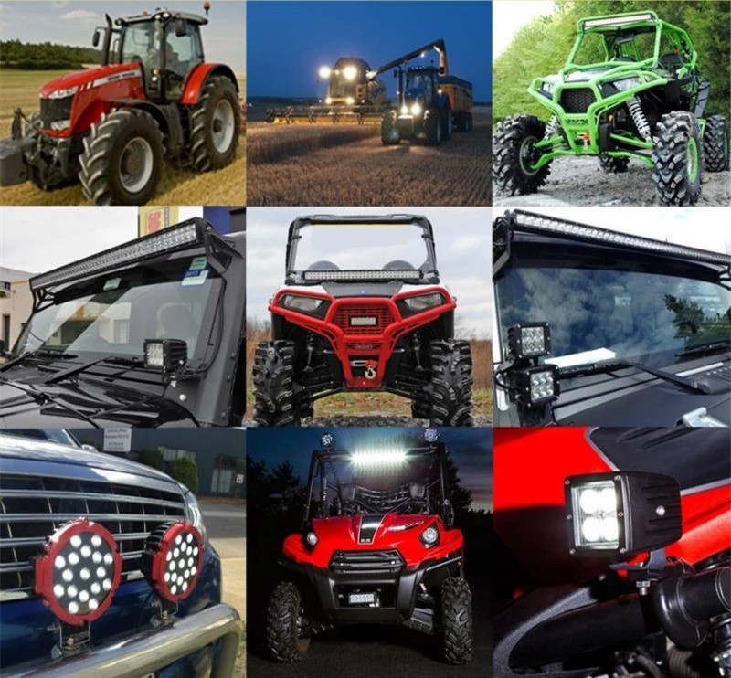 Super Slim Waterproof Curved 50 Inch 288W Offroad 12 Volt Led Light Bar With Diecast Aluminum Housing
