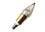 Aluminum 3200K 5W Ra80 180lm Led Candle Filament Bulb