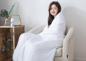 Wholesale 10lbs Super Soft 180 Gsm Cotton Weighted Blanket from china suppliers