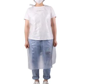 Wholesale Disposable Polyethylene LDPE PE plastic Disposable Apron For Cooking from china suppliers