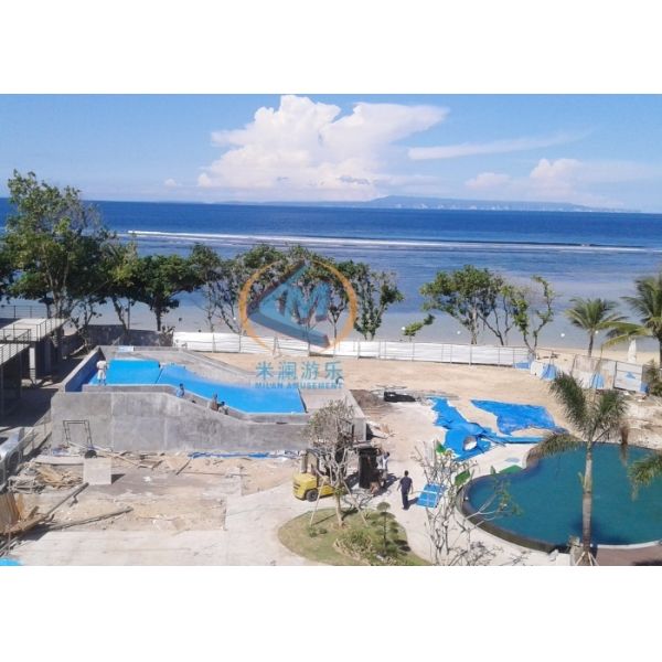 Wave Pool Equipment Flow Rider Surf Pool For Water Challenge