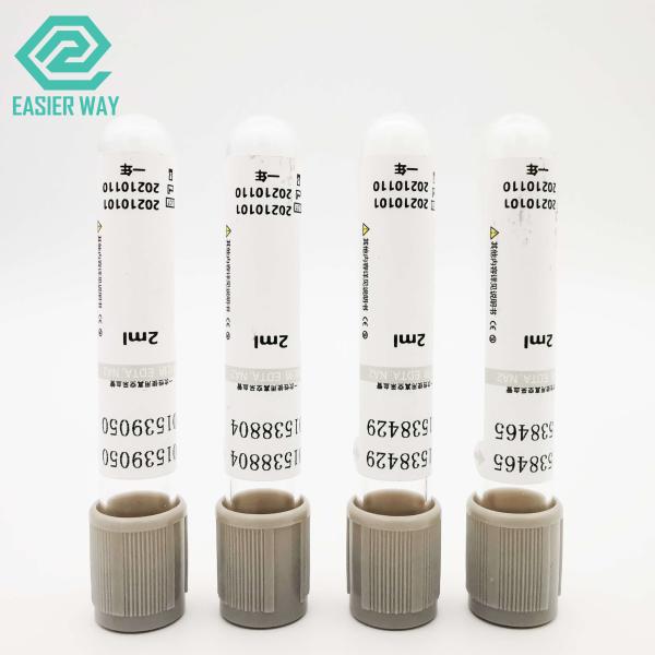 3ml 5ml Blood Collection Supplies Sterilized Grey Cap Glucose Blood Collection