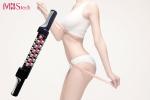 360 Rotating Inner Ball Roller Red LED Light Heated Painless Slimming Yoga Deep
