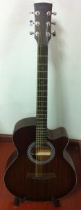 Wholesale 40inch standard size High quality OEM Cutaway guitar whole Sapele guitar Matt color- TP-AG23 from china suppliers