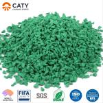 Low-Dust Anti Corrosion Artificial Grass Rubber Pellets For Football Field