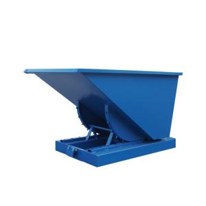 Wholesale Mobile 2 Cubic Yard Self Dumping Hopper Outdoor Steel Dump Hopper from china suppliers