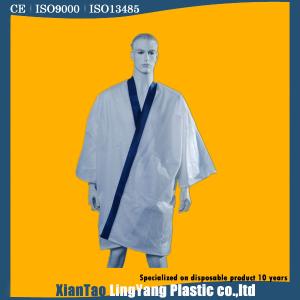 Wholesale Gown Style Disposable Spa Garments , Beauty Salon Disposables Anti Static from china suppliers