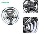 Durable Silver 10 Inch Golf Cart Hub Caps Golf Cart Parts 31 X 24.4 X 24.4 Cm