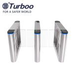 Semi Automatic Swing Barrier Gate / Stainless Steel Turnstiles High Cost