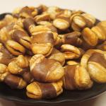 Vietnam Crunchy Roasted Fava Beans Crisps Low Fat Chili Belted