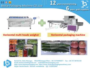 Wholesale Vegetable packing in tray and sealed in bag for super market sales from china suppliers