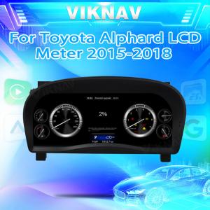 Wholesale Toyota Alphard 2015-2018 Electronic Gauge Cluster LCD Speedometer Instrument from china suppliers