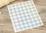 Holographic Laser Printing Anti Counterfeiting Stickers 80gsm Glassine Paper