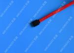 26 AWG SATA III 6.0 Gbps Female to Female SATA Data Cable , Red HDD SATA Cable 7