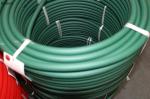 Rough Polyurethane Round Conveyor Belt For Food Industry Light Green / Dark