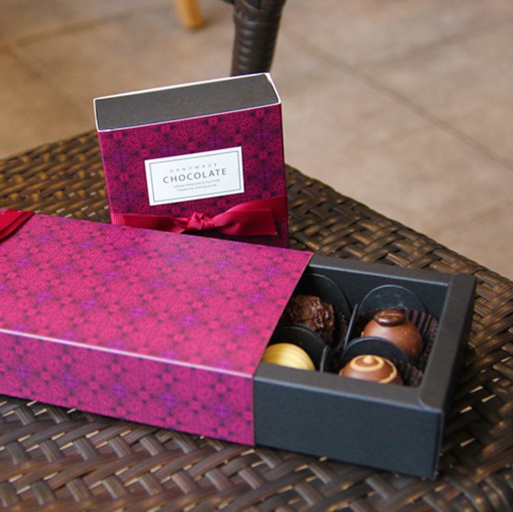 Food Industry Competitive Paper Chocolate Box Packaging Luxury Box for End Packaging