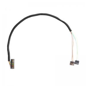 Wholesale 0.6 Pitch JST 04XSR TO JST 10XSR IDC Wire Harness Cable Assembly from china suppliers